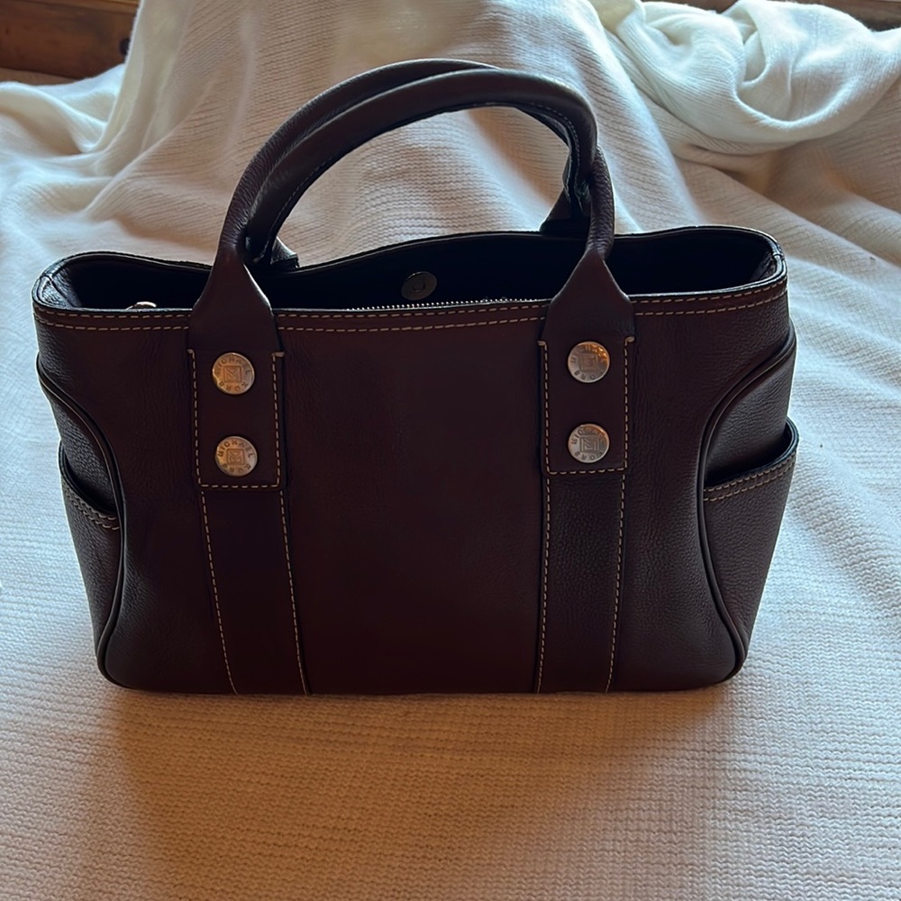 Michael Kors leather satchel